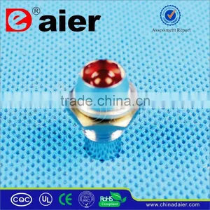 MLH-5-1 Metal Threaded Convex Type 5mm Led Holder, Lamp Holder thumbnail-1