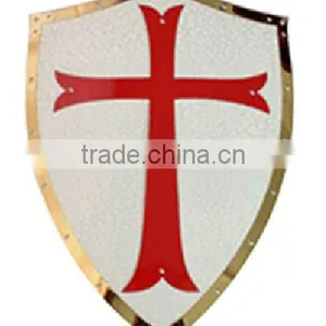 Souvenir Wooden Shield With Custom Metal Emblem thumbnail-3