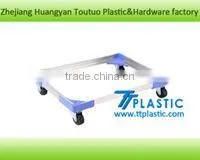 Customized Short Distance Aluminum Alloy Plastic Milk Crate Trolley thumbnail-1