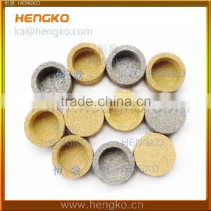 0.5~90 Microrns Sintered Porous Ventilation Dust-proof Powder Metal Filters thumbnail-1