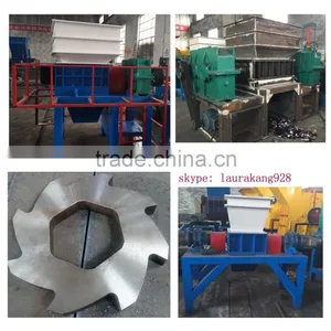 Plastic Bottle Cutting/slicing Scrap Metal Cans Shredding Machine thumbnail-1