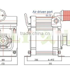 Promotional JULY Manufactuer Custom High Pressure Water Pump, Pneumatic Hydraulic Pump thumbnail-3