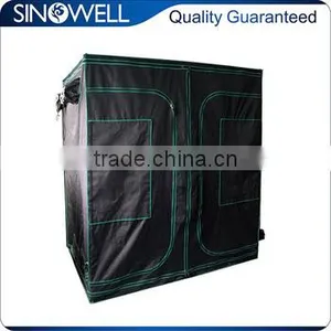 Professional Manufacturer SINOWELL Indoor Hydroponics Highly Reflective Fabric Dark Room Grow Tent thumbnail-1
