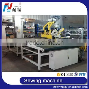 China NaiGu Factory Manufacture Automatic Chain Stitch Mattress Tape Edge Sewing Machine thumbnail-3
