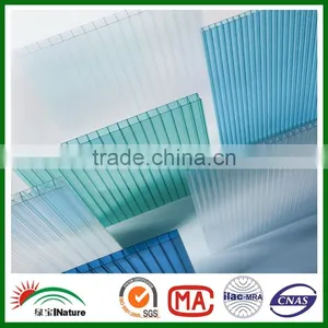 Makrolon Polycarbonate Sheets& 2016 Pc Hollow Sheet Twin-wall pc Panel Honeycomb Sheets thumbnail-1