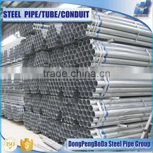 112mm Cold Rolled 6m Length Round Pre Galvanized Pipe Sizes thumbnail-2