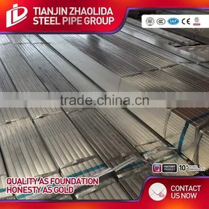 ASTM A500 GR A B WELDED 50 x 25 x 1.5mm Rectangular / Galvanized Square Steel Tube With High Quality thumbnail-1