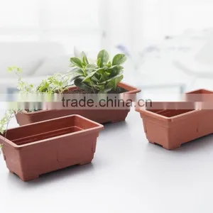 Made in China Indoor Wholesale Rectangular Flower Pots thumbnail-1