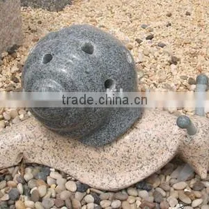 Beautiful Stone Snail Statue thumbnail-1