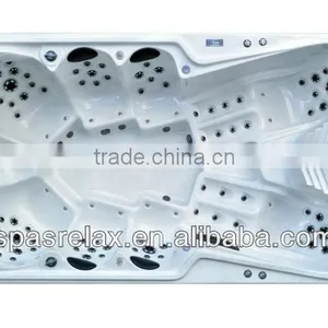 LED Lights Big Home Spa Outdoor Massage Hottub For9-10 Person thumbnail-1