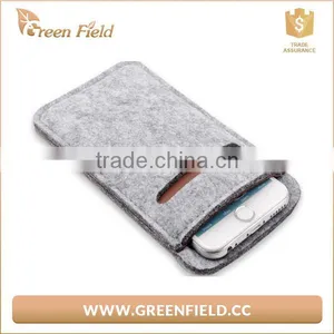 Eco-friendly Felt Mobile Phone Case Fabric Phone Bag for Promotional thumbnail-1