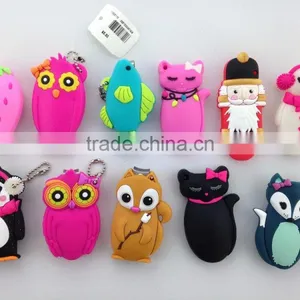 Factory Direct 3D Animal Silicone Key Chain Nail Clipper thumbnail-2