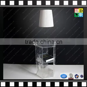 Clear Acrylic Furniture Bedside Table Acrylic Coffee Table From China Manufacturer thumbnail-1