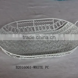 Iron Wire Rectangle Plate With Handle thumbnail-1