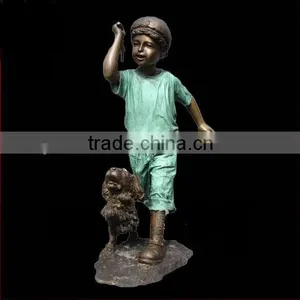 Casting Bronze Child Statue thumbnail-1