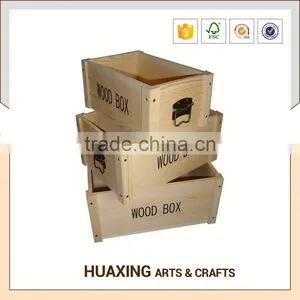 Large Capacity Hanging Wooden Storage Basket thumbnail-3