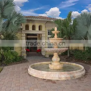 Outdoor Decoration Stone Carving Marble Large Italian Garden Fountain thumbnail-4