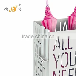 Factory Wholesale Custom With LOGO Iron Umbrella Shelf Iron Bucket Umbrella Shelf Umbrella Frame thumbnail-2