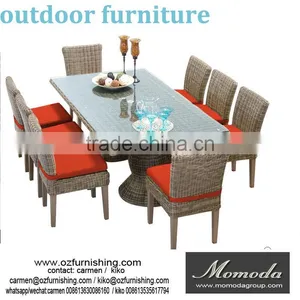 MMD 881 Hot Sale Luxury Kitchen Dining Room Furniture 8 Seater Dining Table Set thumbnail-1