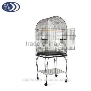 Portable Open Top Pet Budgie Canary Parakeet The Parrot Aviary Bird Cage thumbnail-4
