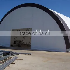 Trussed Steel Frame Storage Shelter, Airplane Hangar , Farm Warehouse Tent thumbnail-2
