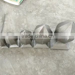 Square Cast Iron Ball Tops/Ornamental Iron Castings thumbnail-4