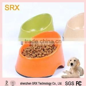 Large Plastic Dog Dish / Plastic Non Slip Dog Dish Bowl/ Plastic Melamine Pet Food Bowl thumbnail-1