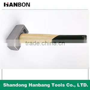 Professional Mason's Hammer With Wooden Handle , Stone Hammer thumbnail-1