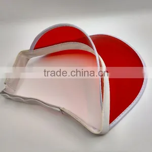 Newest Plastic Sun Visor Cap thumbnail-4