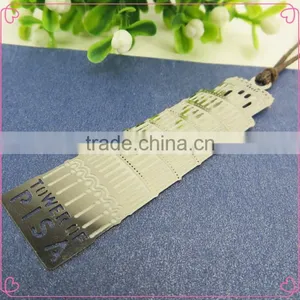Custom Wholesale Cherry Flower Shape Kids Metal Bookmarks for Books thumbnail-5