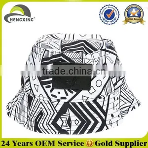 Cheap Cool Custom Printed Mens Floral Fashion Bucket Hat thumbnail-1
