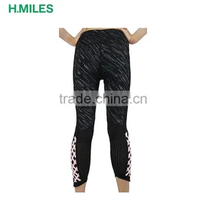 Reflactive Female Gym Tights High Waist Leggings for Women Fitness thumbnail-4