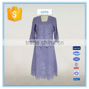Ladies 2 Pcs Jacket and Dress Suits Wholesale thumbnail-1