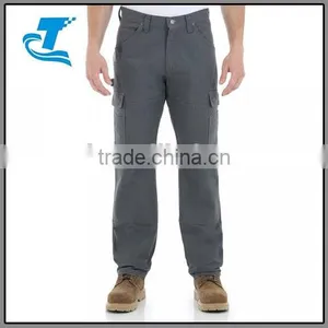 Lightweight Cotton Cargo Work Pants thumbnail-1