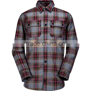 Wholesale Flannel Shirt Mens Working Shirt thumbnail-1