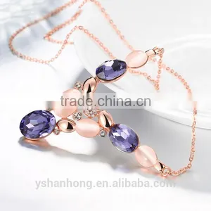 Fashion Plating Rose Gold Pendant Necklace thumbnail-4