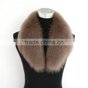 Myfur Colored Detachable Fur Collars ,Fox Fur Collars With Finland Fox Fur thumbnail-4
