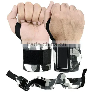 Pink Camo Wrist Wrap for Weight Lifting thumbnail-2
