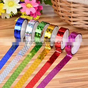 1.5cm*1m Laser Foil Washi Paper Masking Tape thumbnail-2