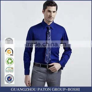 2016 New Model Shirts For Men Royal Blue Shirt thumbnail-2