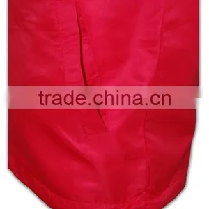 China Manufactory High Quality Custom Made Sublimation Plain Nylon Hooded Vest thumbnail-6