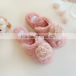 Soft And Light Women Imitation Fur Slippers/Women Plush Slippers/Winter Fake Fur Women Slippers thumbnail-4