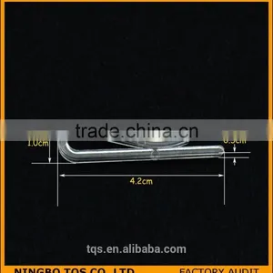 Hot Sale U-shape Transparent Shirt Packing Plastic Clips thumbnail-3