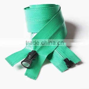 #5 Waterproof Open End Nylon Zippers Wholesale thumbnail-1