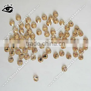 4MM Ss16 Lt Peach Rhinestone Flat Back DMC Crystal Strass for Dress Shoes thumbnail-1