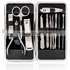 12 in 1 Nail Art Kits Nail Clippers Pedicure Tools Stainless Steel Manicure Set thumbnail-1