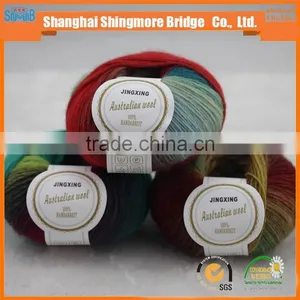 2017 China Hot Sell Hand Knitting Yarn, Cheap Wholesale 3.6Nm Australian Merino Wool Yarn for Knitting Sweaters thumbnail-5