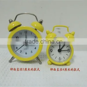 Lovely Mini Cartoon Dial Number Round Desktop Alarm Clock Clocks thumbnail-6