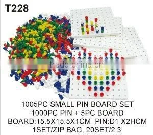 Plastic Connecting Educational Big Pegs And Peg Board Game thumbnail-2
