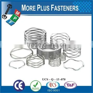Made in Taiwan High Quality Beryllium Copper Wave Spring Washer Wave Spring Lock Washer Wave Spring Washer thumbnail-2